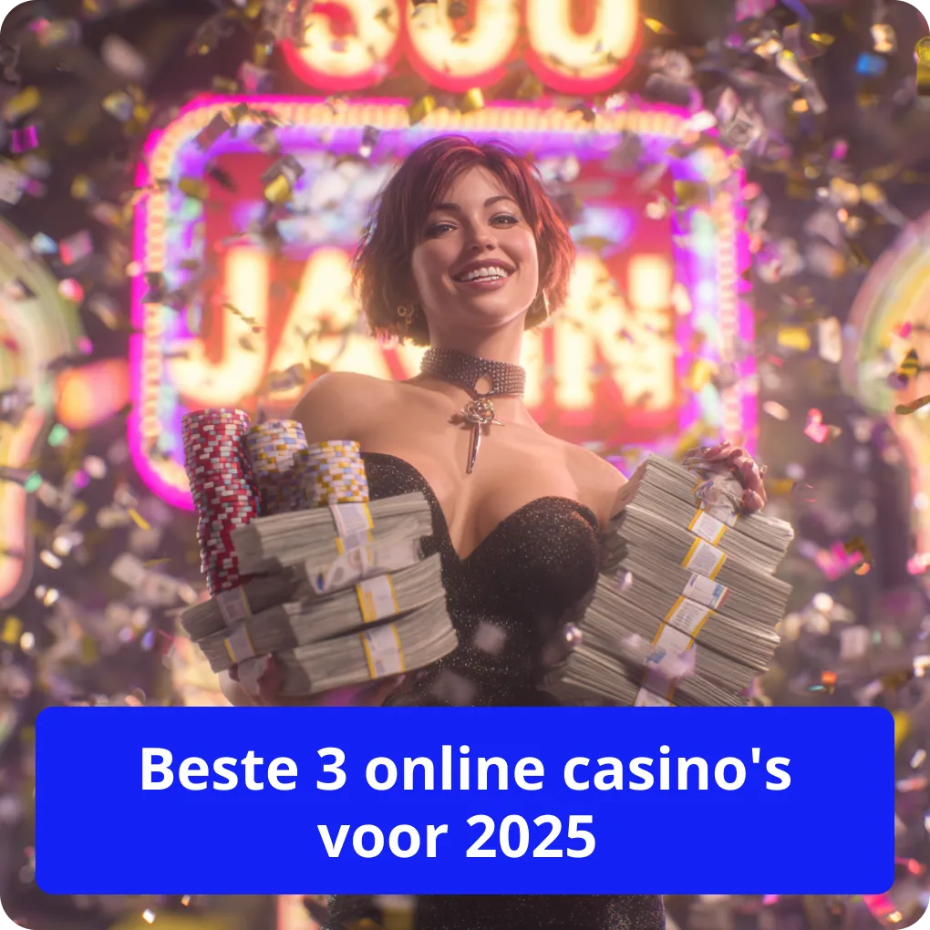 Beste 3 online casino's voor 2025 